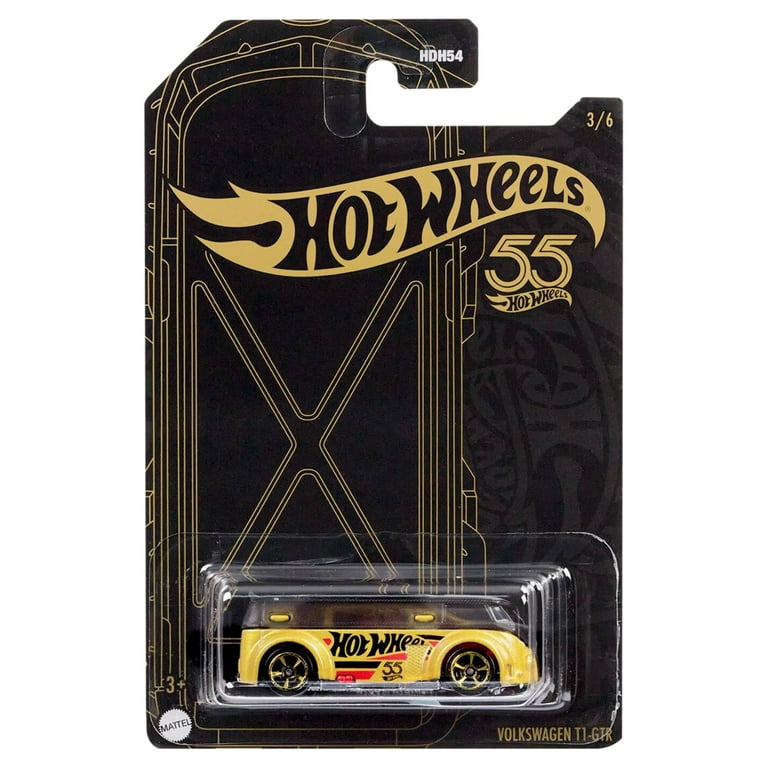 Hot Wheels 1:64 Scale Volkswagen T1 GTR, 55th Anniversary Die Cast