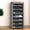 Grey, variant on 6 Tier Shoe Rack, Shoe Cabinet with Dust-proof Cover, Multi-layer Assembled Shoe Rack Shoe Stand, Storage Shelf Organizer Holder