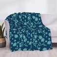 thumbnail image 3 of Yiaed Daisies Flowers Print Blanket Throw Blanket Soft Cozy Flannel Blanket for Home Bed Sofa Couch Chair-80"x60", 3 of 6