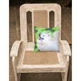 thumbnail image 2 of Carolines Treasures BB9865PW1818 Samoyed St Patricks Fabric Decorative Pillow  18H x18W multicolor, 2 of 2