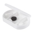 thumbnail image 2 of Unique Bargains 1 Pc 3 Compartments Pill Case Durable for Travel White, 2 of 6