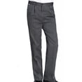 thumbnail image 2 of Men's Chef Pants Stylish Casual Elastic Waist Striped Work Pant Lightweight Comfy Classic Fit Work Uniform with Pockets Zebra 2XL, 2 of 3