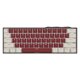 thumbnail image 1 of Teclado de juego Capacios de computadora ergonómicos PC Accesorio Accesorio Aparato de entrada Reemplazo de teclado de escritorio para Ajazz K610T Brownswitch RojoBlanco Inevent EL005325-03B, 1 of 7