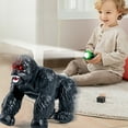 thumbnail image 2 of QTOCIO Toddler Toys, Flashlight Remote Control Gorillas Electric Simulation Sound Effect Animals Model Toy Parent And Child Interactive Toy, 2 of 6