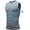 Gray, variant on Slim Flex Compression Shirt, Men's Stretch Compression Tank Undershirt, Slim Fit Sleeveless Base Layer with Soft Breathable Fabric for Everyday Wear, Gym, Workout & Office