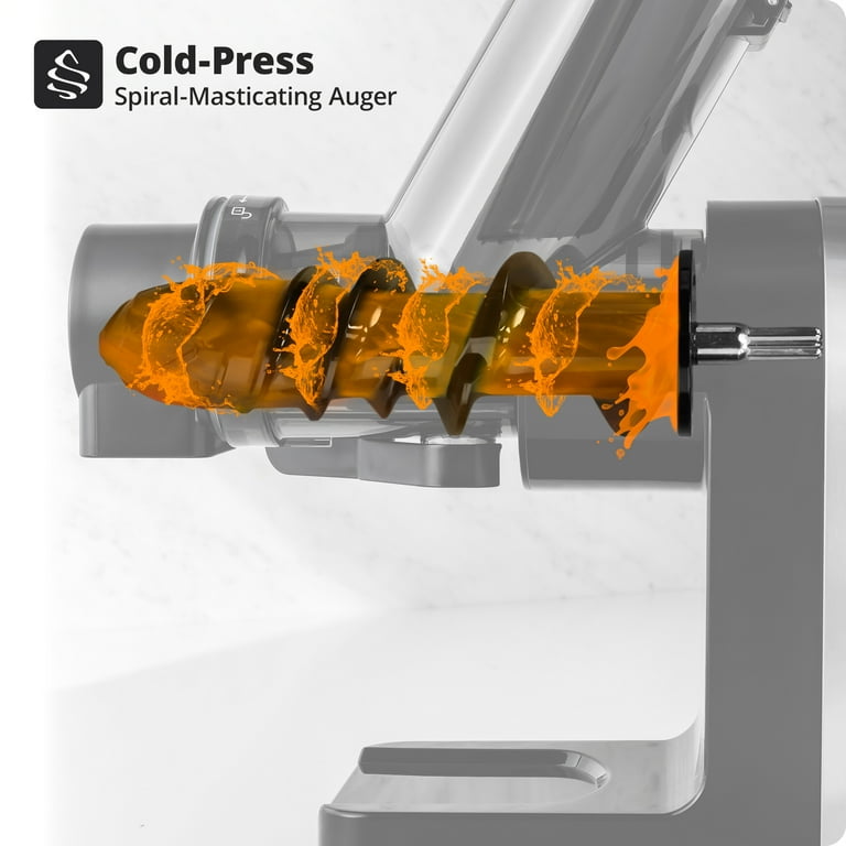 Greater Goods Cold Press Masticating Juicer with 7-Stage Spiral