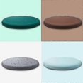 thumbnail image 3 of Round Memory Foam Cushion Breathable Padded Stool Cover Washable Mat for Home Bedroom, 3 of 5