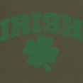 thumbnail image 3 of CafePress - Worn Irish Shamrock Dark T Shirt - Men's Classic Graphic Cotton T-Shirt, 3 of 4