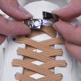 thumbnail image 2 of Cordones de zapatos con cierre magnético sin ataduras cordones elásticos zapatillas de deporte sin cordones cordones de zapatos niños adultos cordones de zapatos planos bandas de goma foe ShoesItaly Gao Jinjia LED, 2 of 2
