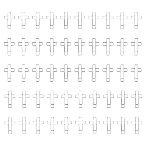 50 Pcs Crosses Shaped Paper Clips Small Bookmarks Planner Clips Journal Paper Clips Office Supplies