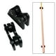 thumbnail image 4 of 2x Billiard Straightness Checker Snooker Club Roller Straightness Detector Comprobación Durable Herramienta Mantenimiento Reparación , negro Baoblaze Comprobador de rectitud, 4 of 8
