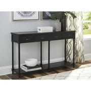 Signature Design by Ashley Casual Eirdale Sofa/Console Table, Black
