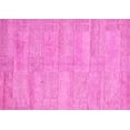 thumbnail image 1 of Ahgly Company Indoor Rectangle Solid Pink Modern Area Rugs, 2' x 4', 1 of 4