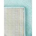 thumbnail image 5 of Unique Loom Whimsy Kids Collection Area Rug - Zebra (5' 3" x 8' Rectangle Teal/Ivory), 5 of 9