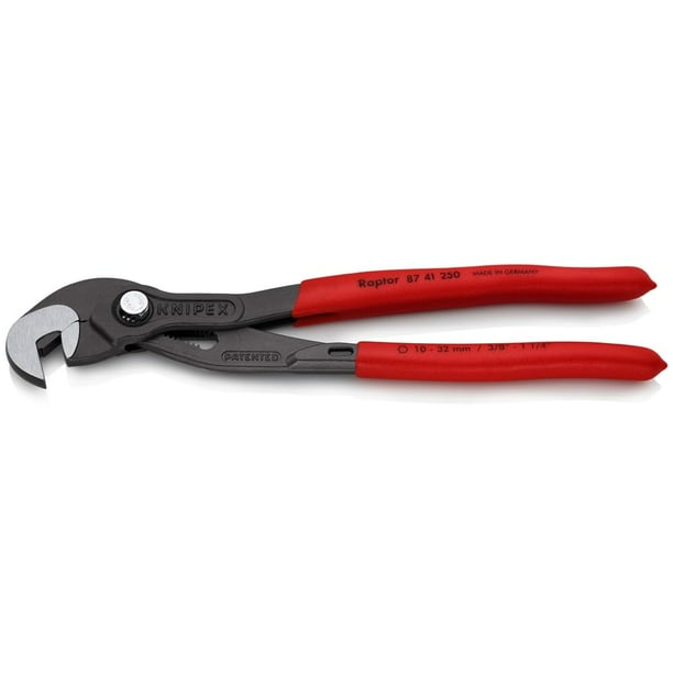 Alicates Knipex Raptor 250 mm 87 41 250 RAP Rojo