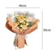 thumbnail image 4 of Ramo de flores de ganchillo Macarena amarillo ramo de flores, 4 of 8