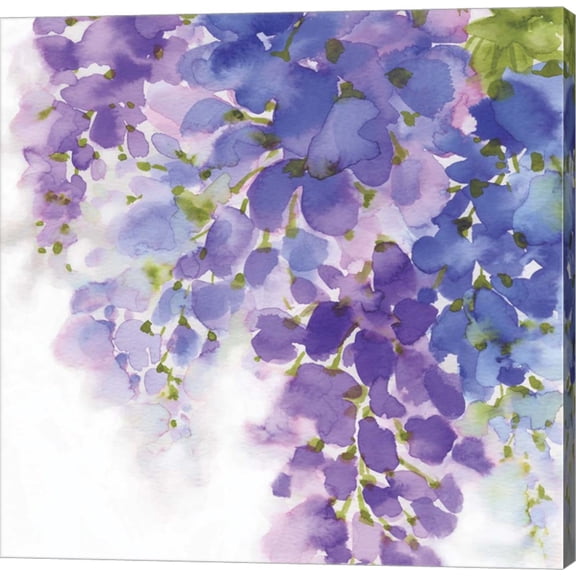 Wisteria I by Eva Watts, Canvas Wall Art
