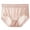 Pink, variant on IFNWSV Ice Silk Seamless Bikini Underwear Breathable Soft Lightweight Panties for Women Comfortable Fit Army Green L