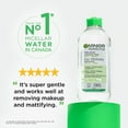 thumbnail image 2 of Garnier Micellar Water Makeup Remover All-In-One Cleanser for Oily Skin, 2 of 9