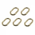 thumbnail image 4 of 5pc Oval Spring O Ring Openable Leather Bag Handbag Strap Buckle Connect Keyring Pendant Key Dog Chain Snap Clasp Clip Carabiner, 4 of 9