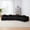Black, variant on Newest Curved Symmetrical Modular Chenille Sectional Sofa with 4 Pillows and No Assembly, Beige