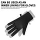 thumbnail image 5 of Guantes de invierno para exteriores, cálidos y resistentes al viento, para deportes y pantalla táctil, 5 of 9