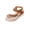 Brown, variant on Women's Heart Flower Wedge Sandals T-Strap Thong Elastic Ankle Strap Espadrille Summer Beach Shoes