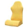 thumbnail image 3 of Funda elástica para silla de oficina, para videojuegos, giratoria, para juegos amarillo, 3 of 9