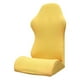 thumbnail image 3 of Silla de oficina, silla de escritorio, silla ergonómica con reposabrazos, compacta, giratoria 360 degree amarillo, 3 of 9