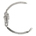 thumbnail image 1 of JOYARIS Pulsera Rolex Chica San Judas Esclava Plata Solida Ley 925 Talla Largo/Ancho: 19 cm x 4 mm PT-0000549, 1 of 4