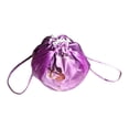 thumbnail image 2 of harper Drawstring Gym Backpack, Portable Dance Ball Bag, Organizer Bag with Soft Fabric Purple L, 2 of 10
