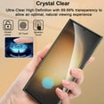 thumbnail image 5 of For Samsung Galaxy S25 Plus Screen Protector Bubble Free Anti-Scratch Anti-Fingerprint 9H HD Black Tempered Glass Screen Protector for Galaxy S25 Plus, 5 of 5