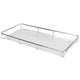 thumbnail image 3 of Bandeja para encimera de baño, acero inoxidable, acrílico, diseño minimalista moderno, ahorro de espacio, estante de almacenamiento para baño, bandeja de tocador para cosméticos, artículos d, 3 of 10
