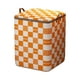 thumbnail image 2 of Fiudx Bolsa de Almacenamiento de Gran Capacidad, Cierre de Cremallera Bidireccional, Asa de Algodón y Lino a Prueba de Polvo, Plegable para Fácil Almacenamiento, Organizador de Ropa de Cama, Dormitor, 2 of 2