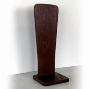 Wooden Mallet HSS5MH 48.75 x 14 x 14 in. Hand Sanitizer Dispenser Oak Countertop Stand, Mahogany