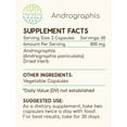 thumbnail image 6 of HerbEra Andrographis Capsules, Herbal Dietary Supplement for Immune and Seasonal Wellness Support, Andrographis (Fah talai jone, Andrographis paniculata) Dried Herb Capsules, Natural, 60 Capsules, 6 of 6