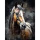 thumbnail image 3 of Kit Punto Cruz Caballo Impreso Hilo Algodón Ecológico Bordado 11CT 40x53cm, 3 of 9