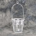 thumbnail image 1 of White Wire and Glass Tea Light Candle Holder - Snow Flakes Decor, 1 of 1