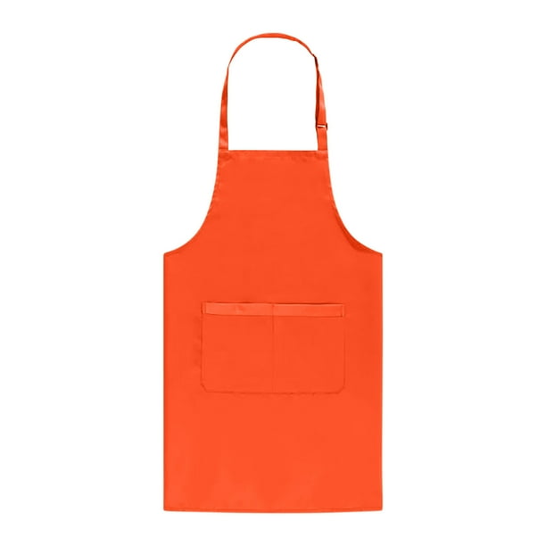 Pisexur Batería de cocina Delantales para mujer con bolsillos, delantal para hombre, delantal de chef, experimentos de limpieza, delantal de cocina de larga duración para la cocina del hogar