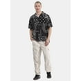 thumbnail image 4 of No Boundaries Men's & Big Men's Twill Cargo Pants, Size XS-5XL, 4 of 5