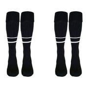 Arniba 2 Pair 2-Stripe Soccer Referee Socks