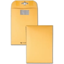 Quality Park Postage Saving Clasp Envelopes, 6 x 9 Inches, Kraft Brown, Pack of 100