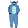 thumbnail image 5 of Disney Lilo And Stitch Adult Unisex Stitch Costume Sherpa Fleece One Piece Pajama Union Suit, 5 of 7