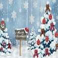 thumbnail image 3 of Sala  De Ventana Cortinas Con 9 Ganchos - - 170x200cm, 150x166cm (59x65 in) 170x200cm Macarena Cortina de ventana de Navidad, 3 of 3