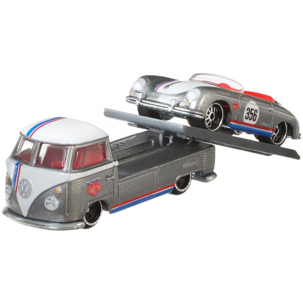 hot wheels porsche 356 speedster volkswagen transporter t1 pickup