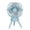 03_Tripod Foldable Desk Fan Blue, variant on Tripod Foldable Desk Fan 2 Speed Settings Gradient Light USB Powered Portable Mini Fan Quiet for Home Office Travel by PALIFEUR