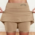 thumbnail image 2 of Culottes Taille Mi-Haute pour Femmes avec Poche Jupe Imprimée Mode Décontractée, 2 of 5