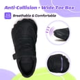 thumbnail image 3 of Stepedia Kids Girls Boys Water Shoes Wide Barefoot Shoes Kids Anti-Slip Beach Shoes Lightweight Hiking Aqua Shoes, Black, 3 of 8