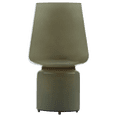thumbnail image 1 of Bouclair Lampe de Table en Verre Kaki, 1 of 9