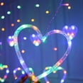 thumbnail image 2 of RV lámpara led cadena amor cortina lámpara día de san valentín pa, 2 of 5